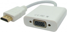 Cablu HDMI, tata - VGA, mama - 20 cm 73590 foto