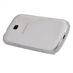 HUSA SAMSUNG GALAXY FRESH DUOS S7390 Transparenta SILICON GEL TPU superioare celor din silicon Asigura protectie impotriva zgarieturilor WAVE S-LINE foto