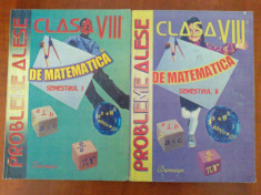 Culegeri matematica clasa a 8-a (semestrul 1 si 2) foto