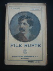 A. VLAHUTA - FILE RUPTE {editie veche} foto