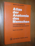 ATLAS DER ANATOMIE DES MENSCHEN - R. Bertolini, G. Leutert - 1978, 332 p.