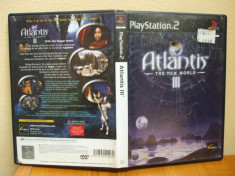 Atlantis III: The New World (PS2) (ALVio) + sute de alte jocuri PS2 foto