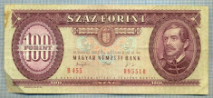 900 BANCNOTA - UNGARIA - 100 FORINT - anul 1993 -SERIA 095510 -starea care se vede foto