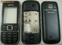 Vand Carcasa Nokia 2700 Classic Clasic Noua Completa Neagra Black foto