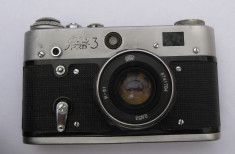 Aparat foto Fed 3 camera made in Rusia Urss de colectie! foto