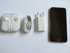 Apple iPhone 5S 16GB Space Grey Impecabil ca Nou NeverLock NeverLocked CU TOATE ACCESORIILE Okazie !!! foto