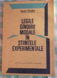 I Purica Legile gandirii modale in stiintele experimentale