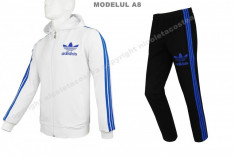 TRENING ADIDAS BARBATI CU GLUGA - BUMBAC - MODELE NOI - PRIMAVARA 2014 - LIVRARE GRATUITA ! foto