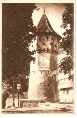AMP3728 Sibiu, turn, orasul vechi, RPR, Editura de Stat foto