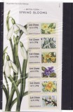 MAREA BRITANIE 2014 POST AND GO BRITISH FAUNA 1 - SPRING BLOOM FASTSTAMPS