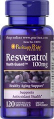 Resveratrol 100 mg, 120 capsule, antioxidant puternic CEL MAI IEFTIN! foto