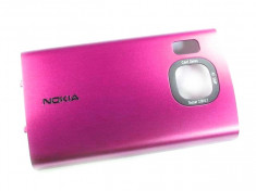 Capac Baterie Spate Nokia 6700 Slide Original Swap Roz foto