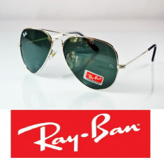 ochelari Ray Ban Aviator-STICLA foto