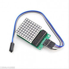 Modul Matrice 8x8 LED-uri driver MAX7219 Arduino / PIC / AVR / ARM / STM32 foto