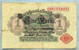 969 BANCNOTA - GERMANIA - 1 MARK - anul 1914 -SERIA 719231 -starea care se vede