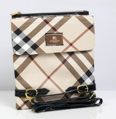 Geanta / Poseta tip postas Burberry + Cadou Surpriza + Transport Gratuit foto