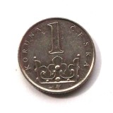 CEHIA 1 KORUNA COROANA 2003, 3.60 g., Nickel Plated Steel, 20 mm **