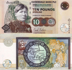 SCOTIA 10 pounds 2006 UNC!!! foto