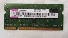 Vand Memorie Laptop Kingston 1GB DDR2 800MHz PC2-6400 foto