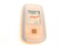 Husa Silicon Nokia 2680s Albastru BULK foto