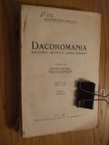 DACOROMANIA Anul IV 1924-1926 p. I Studii - Sextil Puscariu - 1927, 640 p., Alta editura