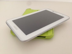 SAMSUNG P3100 GALAXY TAB 2 WI-FI + 3G WHITE 8GB stare impecabila , necodata + Accesorii ! foto