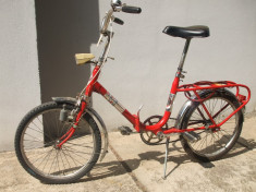 BICICLETA PEGAS CAMPING DIN ROMANIA 1979 foto