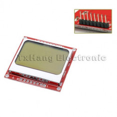 84*48 84x84 LCD Module White backlight adapter PCB for Nokia 5110 Arduino (FS00287) foto