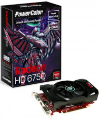 Placa video Powercolor ATI HD6750 1GB DDR3 128-bit foto