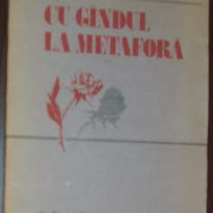 OCTAVIAN DOCLIN - CU GANDUL LA METAFORA (POEME, 1989) [coperta PETRE HAGIU]