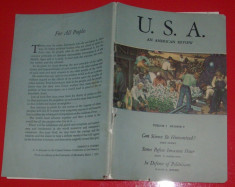 U.S.A. VOL. 2 NR. 9 - AN AMERICAN REVIEW PUBLISHED BY THE U.S. OFFICE OF WAR INFORMATION (aprox. iulie 1945) [POWER IN THE PACIFIC: STORY IN PHOTOS+] foto