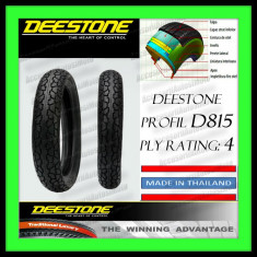 ANVELOPA CAUCIUC 80/80-16 80x80x16 80-80-16 DEESTONE D815 PLY Rating: 4 Tubeless Calitate Exceptionala MADE IN THAILAND Moto Scuter foto