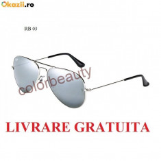 OCHELARI DE SOARE RAY BAN AVIATOR RB 03 cel mai mic pret *** LIVRARE GRATUITA foto