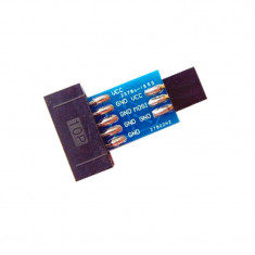 Adaptor 10 pini to 6 pini pentru programator AVR UASASP foto