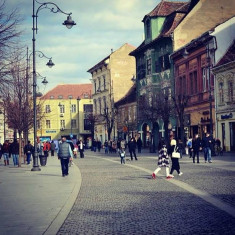 Vand cafenea, afacere in centrul istoric al Sibiului foto