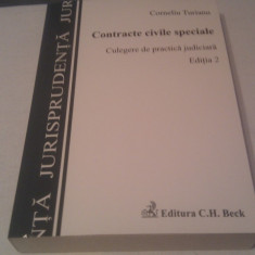 CONTRACTE CIVILE SPECIALE-CULEGERE DE PRACTICA JUDICIARA DE CORNELIU TURIANU,EDITURA C.H.BECK