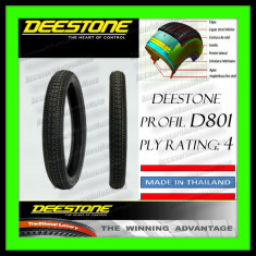 CAUCIUC 3.00-10 3.00x10 ANVELOPA 300/10 DEESTONE Thailanda D801 Moto Scuter foto