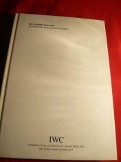 Catalog Ceasuri I.W.C. Schaffhausen 2003 ,ilustatii foto