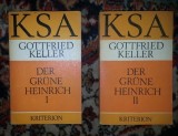 G Keller Der Grune Heinrich 2 vol in germana, 1982