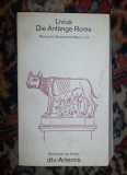 T Livius Die Anfange Roms Buch I-V DTV 1991