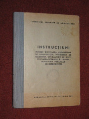 Instructiuni pentru botinarea animalelor de reproductie, testarea reproducatorilor, bonitarea pasarilor foto