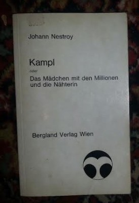 J Nestroy Kampl oder das Madchen mit den Millionen 1978 foto