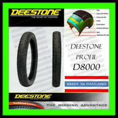 ANVELOPA CAUCIUC 2.50-16 2 2/4- 16 2.2/4-16 250-16 DEESTONE D8000 PLY Rating: 4 Tubeless Calitate Exceptionala MADE IN THAILAND Moto Scuter foto