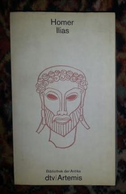 Homer ILIAS Iliada in germana DtV 1990 foto