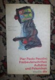 P P Pasolini Freibeuterschriften Aufsaetze und Polemiken DTV 1993