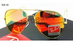 OCHELARI DE SOARE RAY BAN AVIATOR RB 08 cel mai mic pret foto