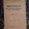 A Metz - Meyerson Une nouvelle philosophie de la connaissance Ed. Alcan 1934