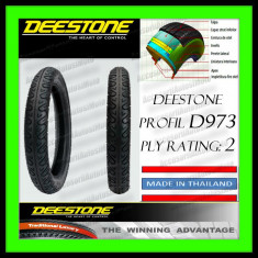 ANVELOPA CAUCIUC 2.75-16 2 3/4- 16 2.3/4-16 275-16 DEESTONE D973 PLY Rating: 2 Tubeless Calitate Exceptionala MADE IN THAILAND Moto Scuter foto