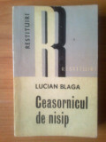 G2 Ceasornicul De Nisip - Lucian Blaga, 1973, Alta editura