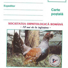 #carte postala-Editia de lux-pasari-COCOS DE MUNTE-marca fixa